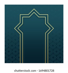 Islamic Background design for Ramadan Kareem