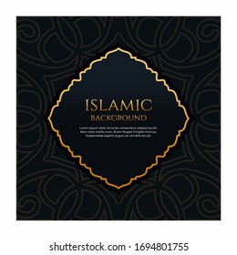 Islamisches Hintergrunddesign für Ramadan Kareem