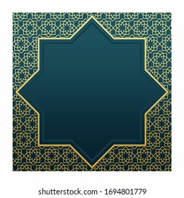 Islamic Background design for Ramadan Kareem