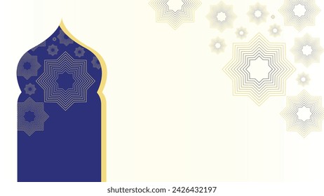 islamic background design for ramadan kareem. arabic pattern background. islamic ornament vector. 