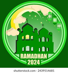 Islamic background design for ramadan kareem vector illustration