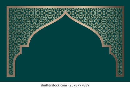 Islamic Background Design for Ramadan Kareem, Islamic Holidays, Eid Al-Fitr and Adha. With free space for text