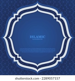 Islamic background design template good use for banner card posters and more