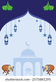 Islamic background design for your banner or poster needs