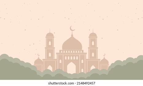 Islamic Background. Eid Mubarak Background. Ramadan Kareem Background.
