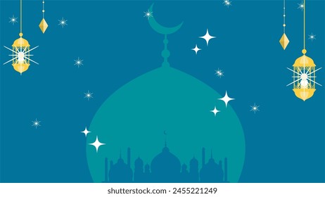 Islamic Background. Eid Mubarak Background. Ramadan Kareem Background.