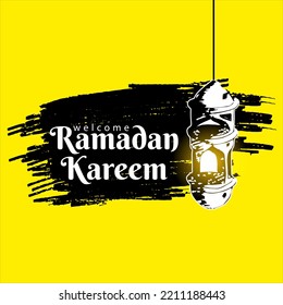 Islamischer Hintergrund mit Laterne für Rmadan-Kareem