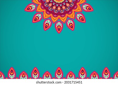 islamic background with mandala element