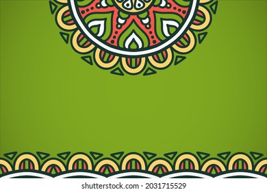islamic background with mandala element