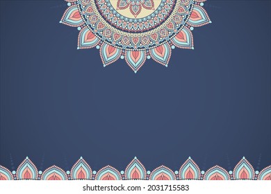 islamic background with mandala element