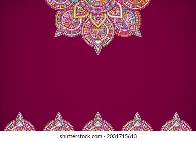 islamic background with mandala element