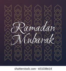 Islamic background. Ramadan Kareem card, poster.
