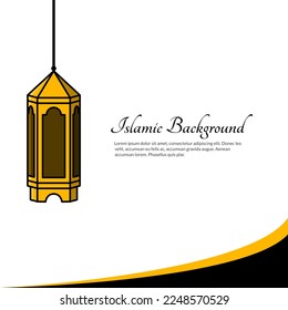 islamic background, Ramadan kareem ilustrasi islam