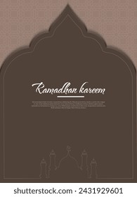 islamic background, Ramadan kareem ilustrasi islam for social media