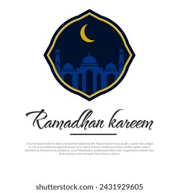 islamic background, Ramadan kareem ilustrasi islam for social media