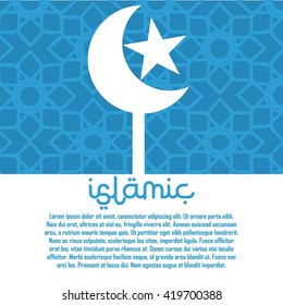 Islamic Background Template 