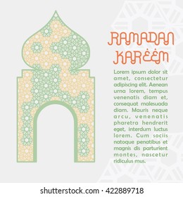 Islamic Background Template 
