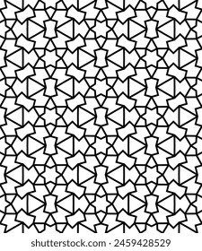 Fondo islámico con estilo árabe tradicional. Patrón sin costuras para tarjeta, fondo, tela o diseño abstracto. Adorno musulmán.