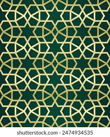 Islamic background with traditional style arabic. Seamless pattern for card, background, fabric or abstract design. Muslim ornament.