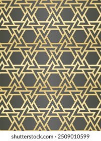 Islamic background with traditional style arabic. Seamless pattern for card, background, fabric or abstract design. Muslim ornament.