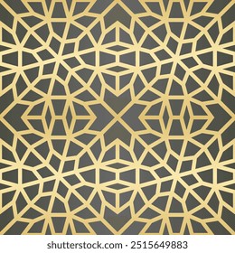 Fondo islámico con estilo árabe tradicional. Modelo inconsútil para la tarjeta, el fondo, la tela o el diseño abstracto. Adorno musulmán.