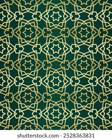 Fundo islâmico com estilo tradicional árabe. Padrão perfeito para design de cartão, fundo, tecido ou abstrato. Ornamento muçulmano.