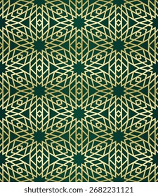 Islamic background with traditional style arabic. Seamless pattern for card, background, fabric or abstract design. Muslim ornament.