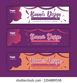 Islamic Banner Design, Multiple choice color full