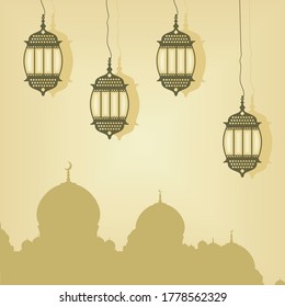 Islamic banner and greeting cards