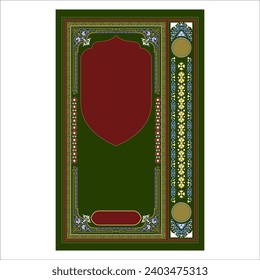 Islamic book cover design and frames, Quran cover design, frames, borders