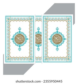 Islamic, book, cover, page, background, pattern, banner, paper, vintage, gold, template, certificate, luxury, celebration, ornament, elements, Arabic, Muslim, Islam, decorative, Arabian, traditional, 