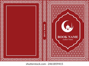 Islamic Book Cover Vector Design