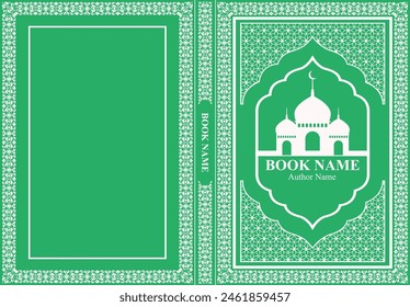 Islamic Book Cover Vector Design