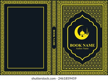 Islamic Book Cover Vector Design
