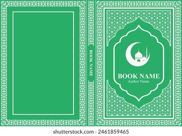 Islamic Book Cover Vector Design