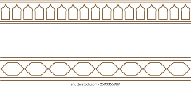 Islamic Border Line art Decoration