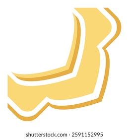 Islamic border ornament edge gold color