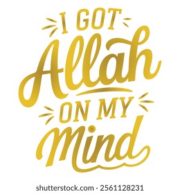 islamic calligraphy art vector typography