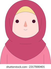 islamic cartoon vector design illustration