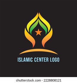 Islamic center logo, very suitable for Islamic education design
