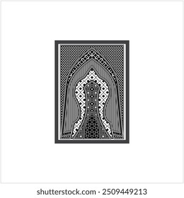 Islamic circle geometric and arch design