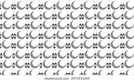 Islamic classic pattern background design