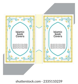 Islamic covers, Arabic coves, border frame Quran cover sample design Islamic design