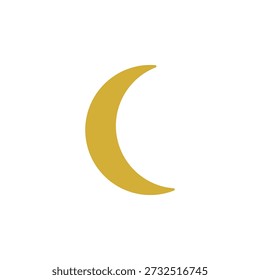 Ícone da lua crescente islâmica para o Ramadã
