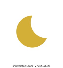 Ícone da lua crescente islâmica para o Ramadã