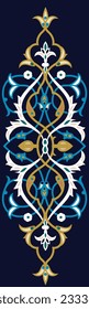 Islamic culture pattern - patterns from Samarkand city buildings. Persian art. Uzbekistan ornaments