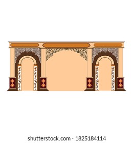 ISLAMIC DECORATION PATERN DESIGN VEKTOR
