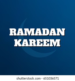 Islamic decoration. Ramadan Kareem vector