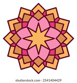 Decoraciones islámicas en la cúpula de la Mezquita del Profeta en Arabia Saudita