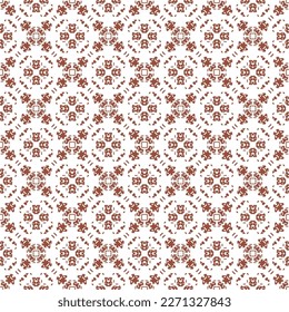 Islamic decorative background made of small squares. The rich decoration of abstract patterns for construction of fabric or paper. 